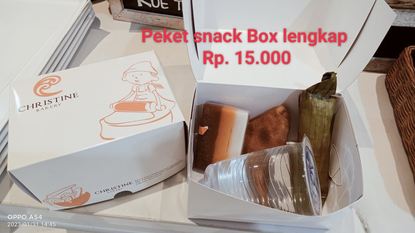 Paket Snack Box Kue Tradisional