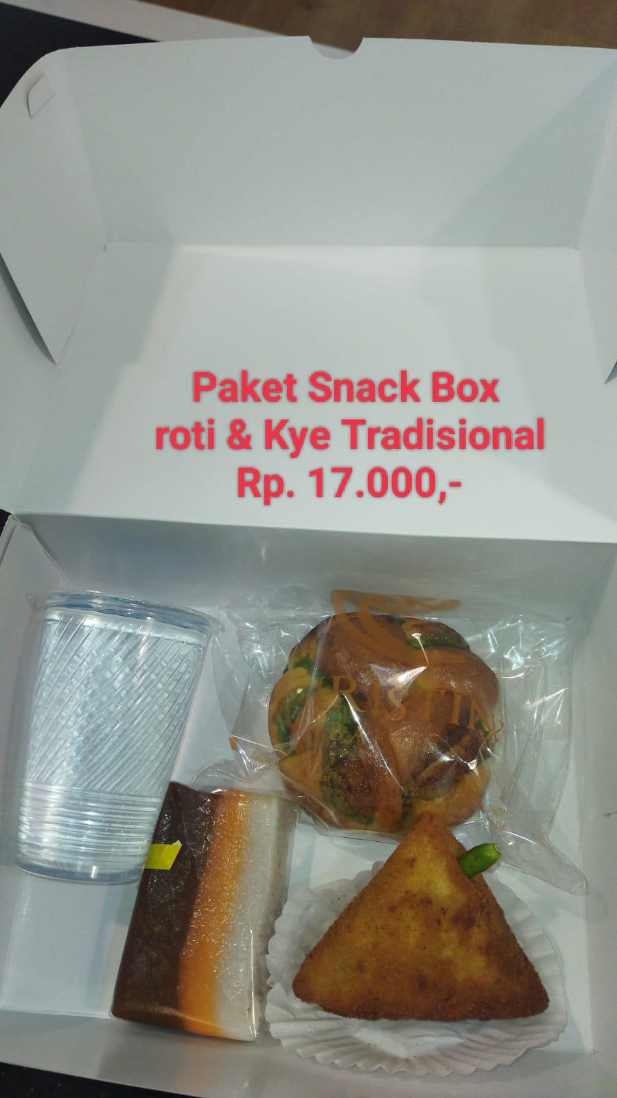 Paket Snack Box Roti & Kue Tradisional