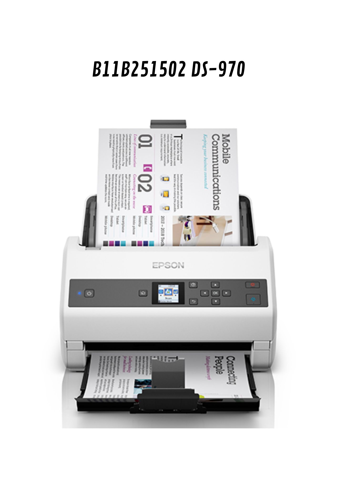 EPSON SCANNER WORKFORCE DS-970 / SHEETFED