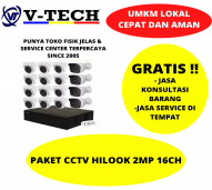 PAKET CCTV HILOOK 2MP 16CH