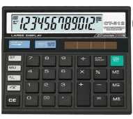 Kalkulator CITIZEN 12 Digit - Calculator Check Dual Two 2 Power