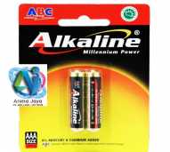BATERAI ABC ALKALINE UKURAN AAA | Batre Alkalin Remot AC TV A3 Batere - Satuan / 1 pcs