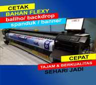 Cetak Backdrop/ Banner/ Spanduk/ Baliho