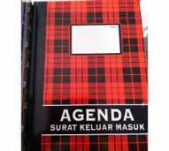 Buku Agenda (surat masuk-keluar)
