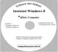 DVD Instalasi Windows 8