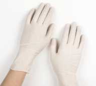Sarung tangan latex non steril