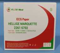 ECG Paper Uk. 90 mm x 90 mm x 360 Sheet/Pack