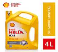Ganti Oli Shell Helix Hx5 15w-40 (4Liter)
