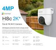CCTV EZVIZ H8C 4MP 2K+ Outdoor