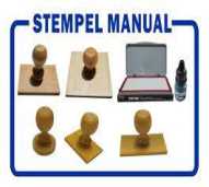 Belanja Cetak Stempel Manual