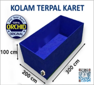 kolam orchid kotak 200x300x100cm